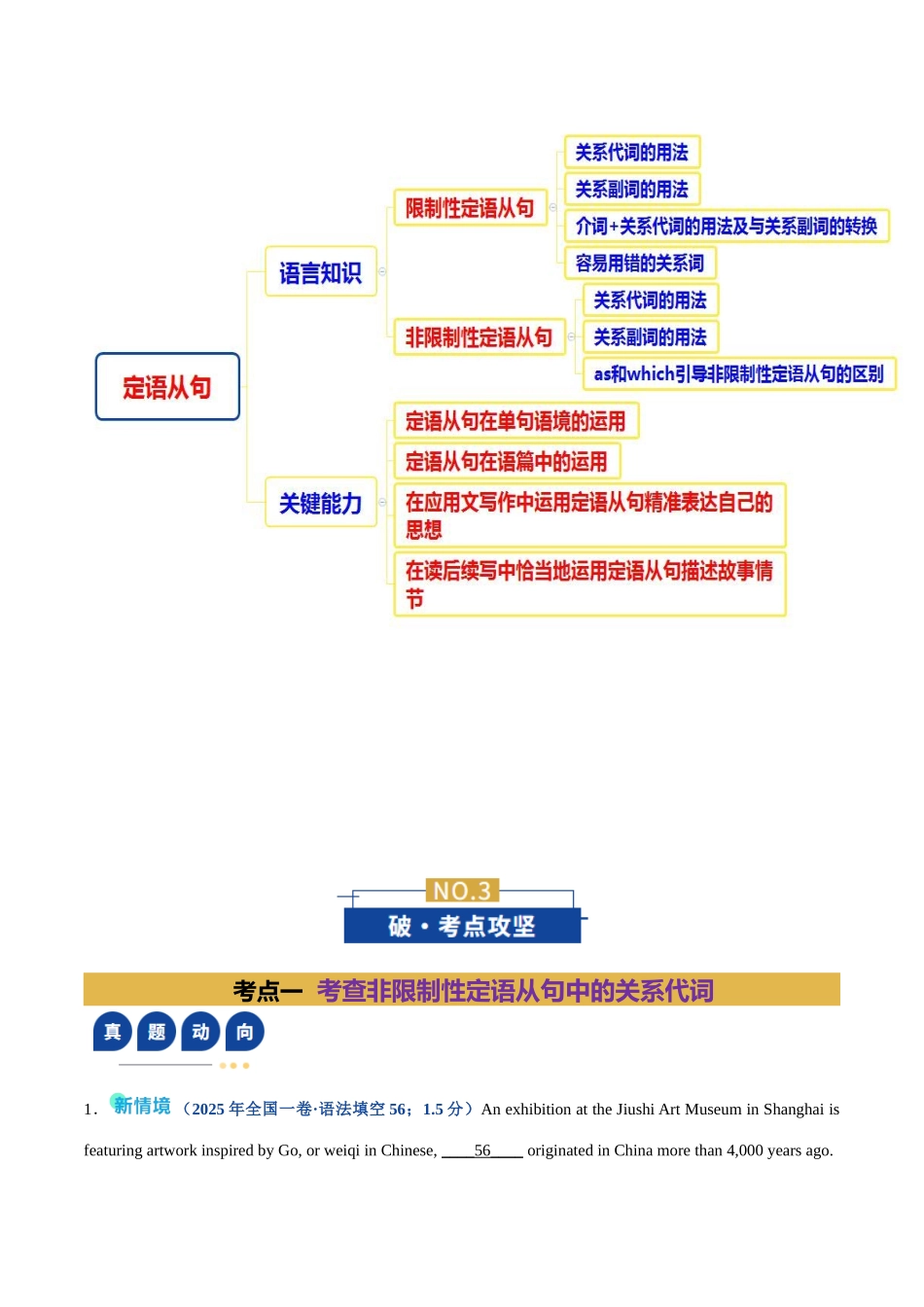 专题03定语从句（复习讲义）（全国通用）（教师版）.docx_第3页