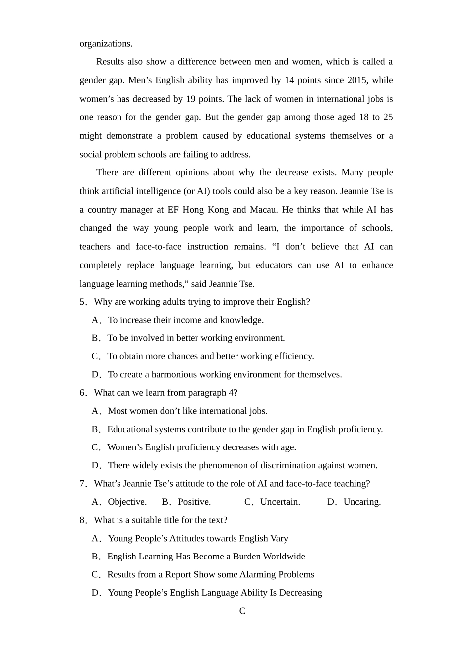 阅读理解CD篇说明文15篇（2）（精选2024年各地市模拟好题）.docx_第3页