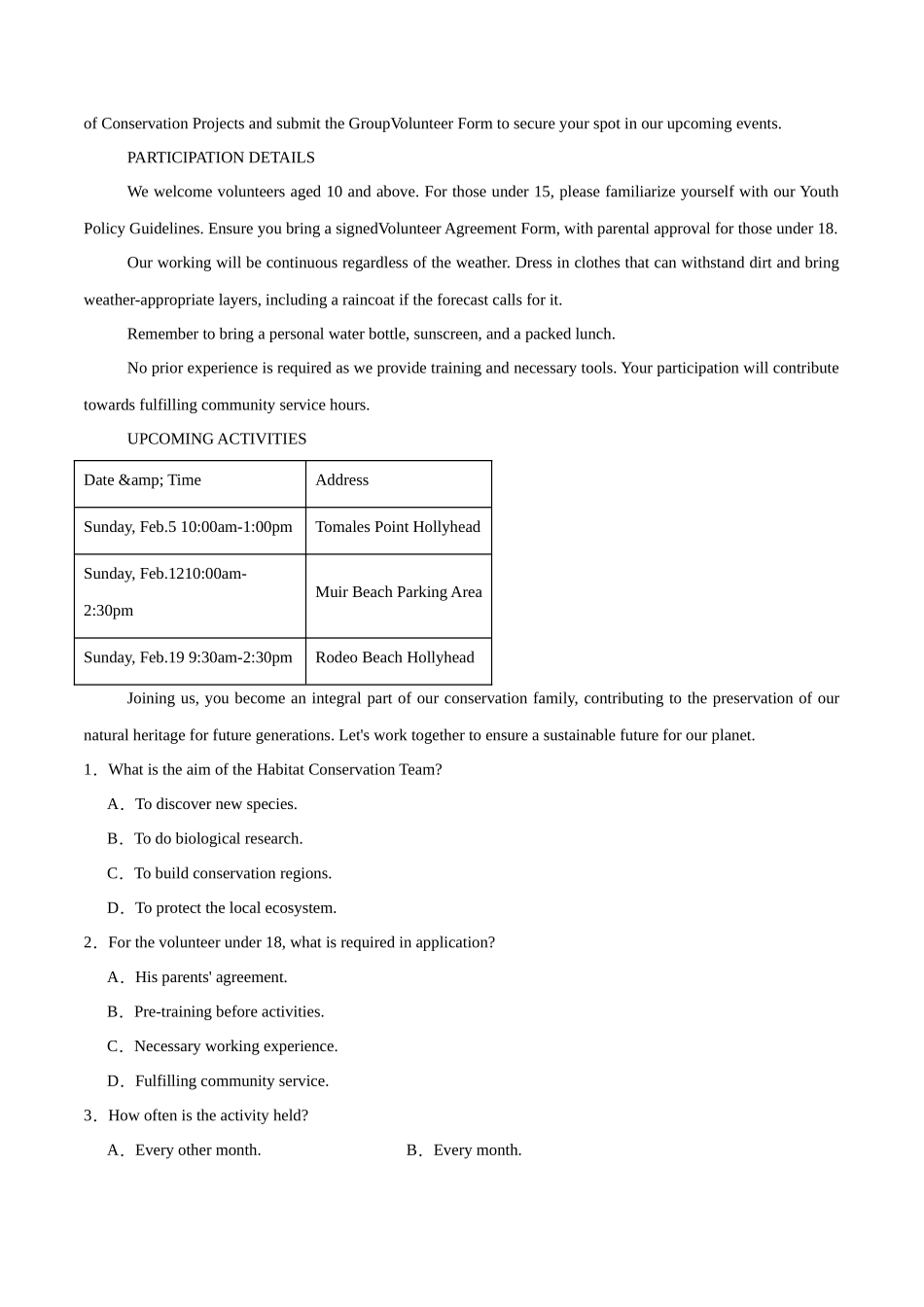 阅读综合测试01（经典阅读理解+阅读七选五）（学生版）.docx_第2页