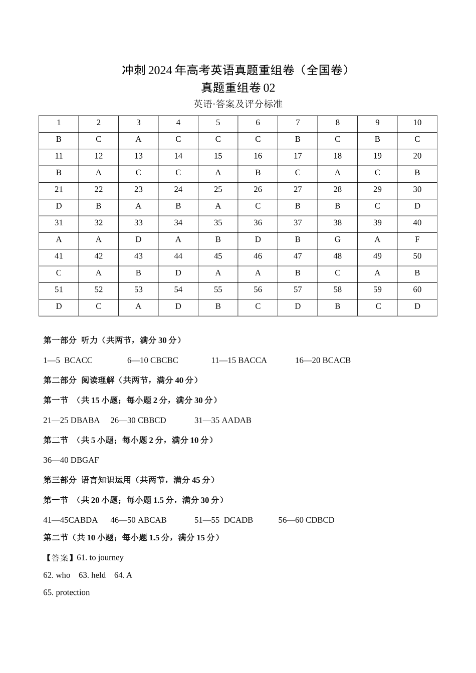 真题重组卷02（全国卷）（参考答案）.docx_第1页