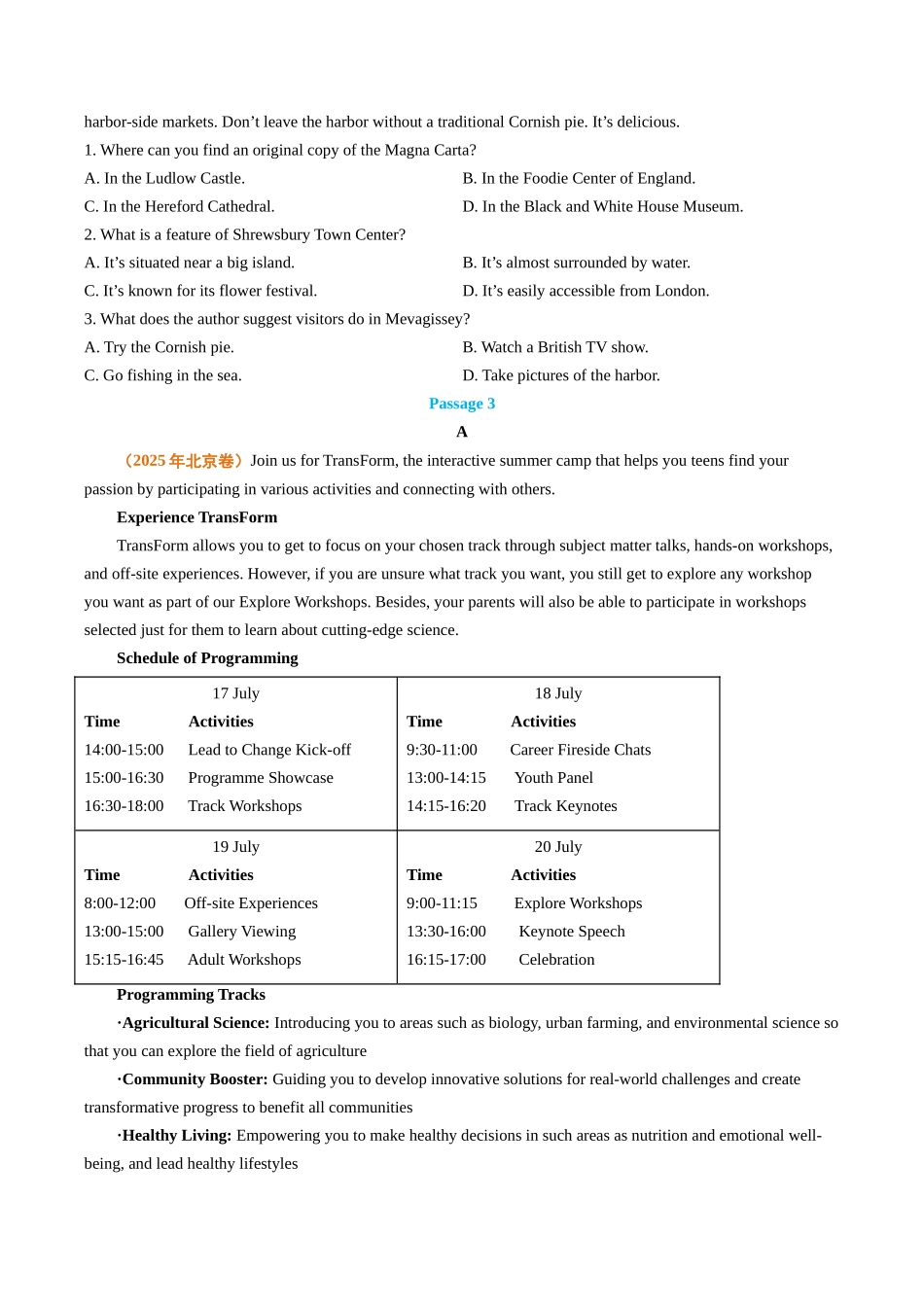 专题05 阅读理解应用文（全国通用）（学生版）.docx_第3页