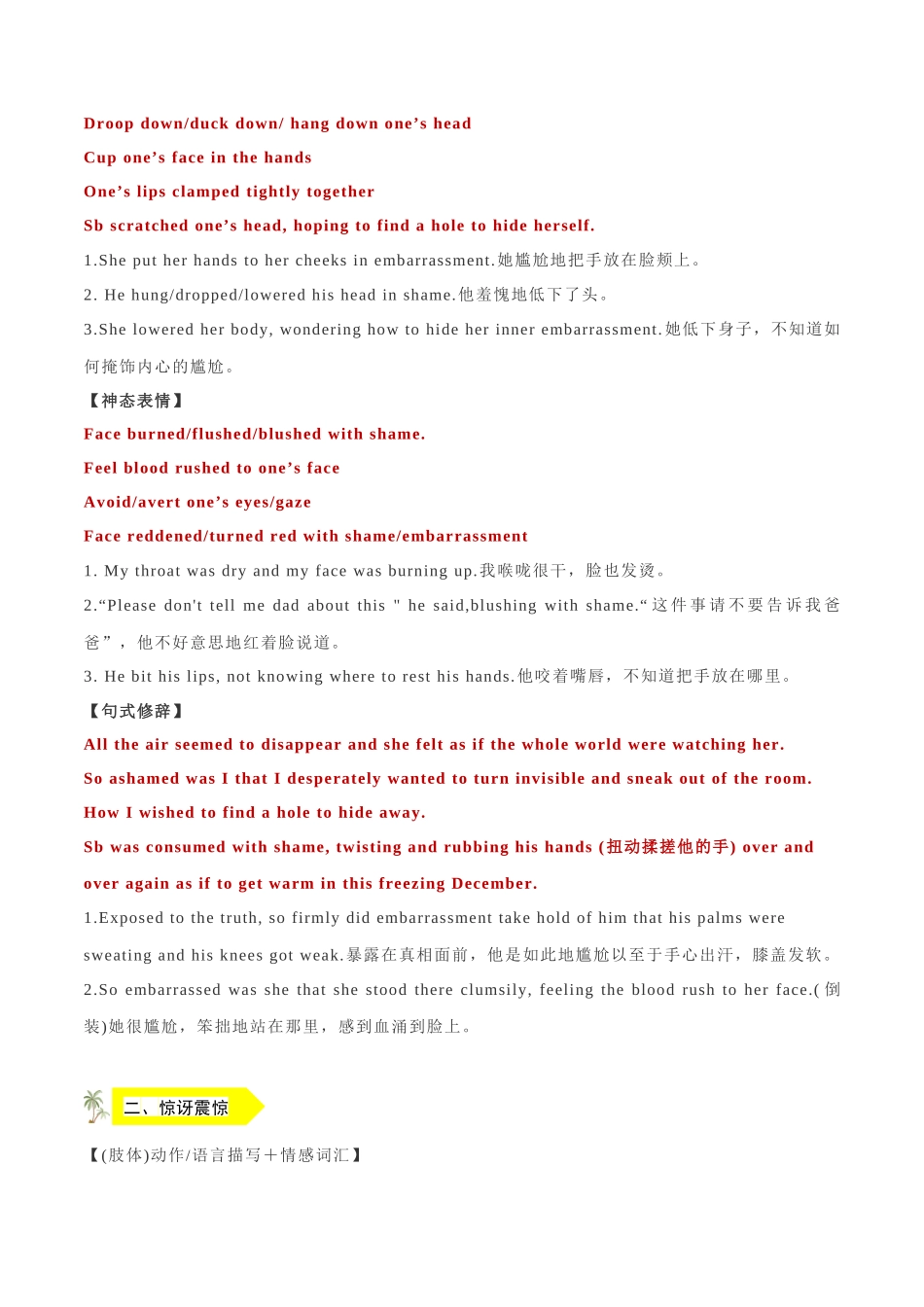 专题06  如何描写十种情绪 -  .docx_第3页