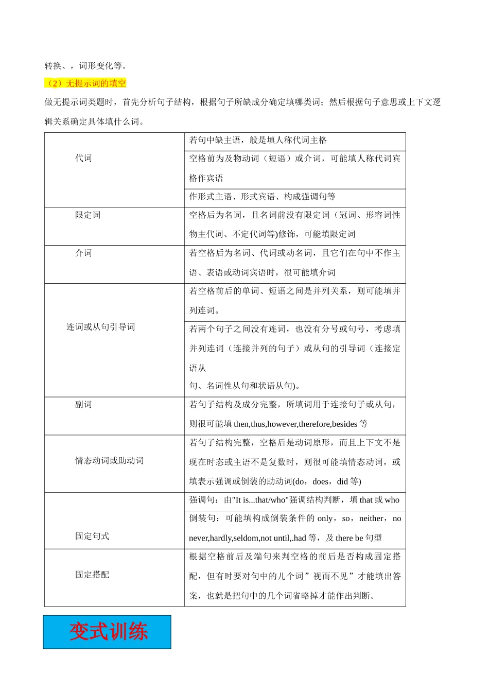 专题06 语法填空【大题精做】冲刺2024年高考英语大题突破+限时集训（新高考专用）（解析版）.docx_第3页