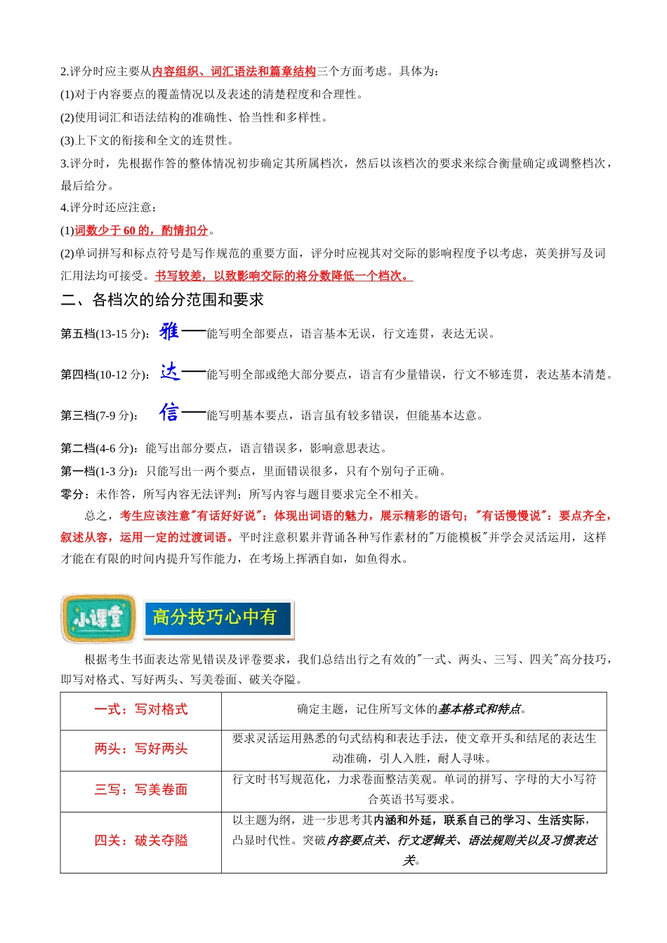 专题09求助信、感谢信-（原卷版）.docx_第2页