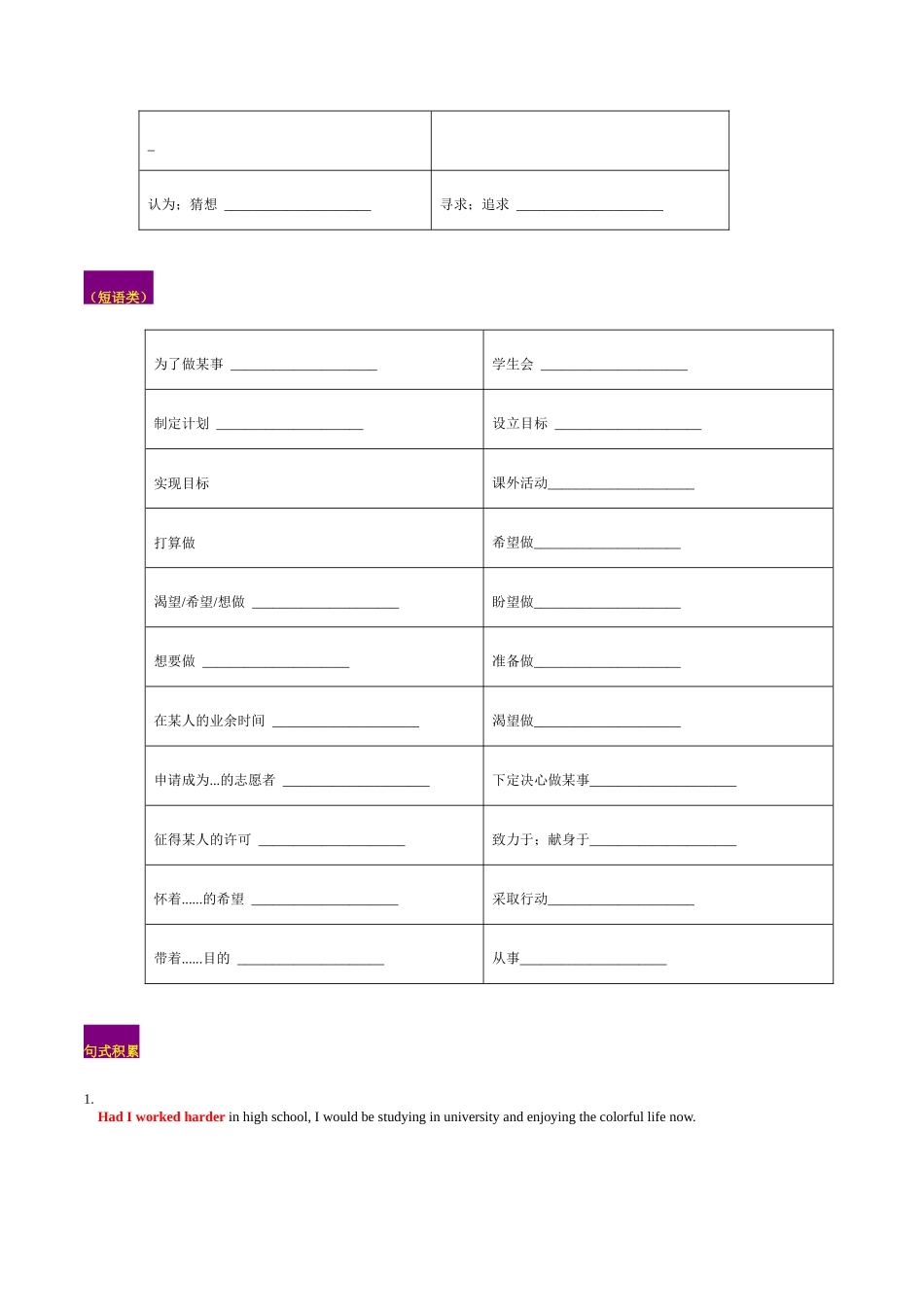 专题10  计划与愿望（读后续写话题之人与自我 ）-（原卷版）.docx_第2页