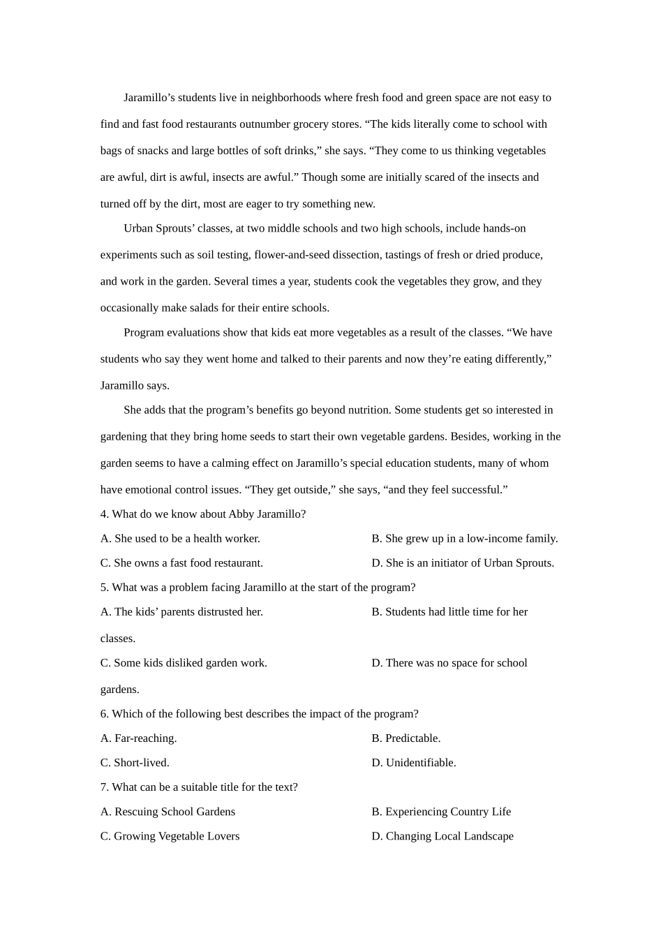 专题11 阅读理解记叙文.新闻报道（学生版）.docx_第3页