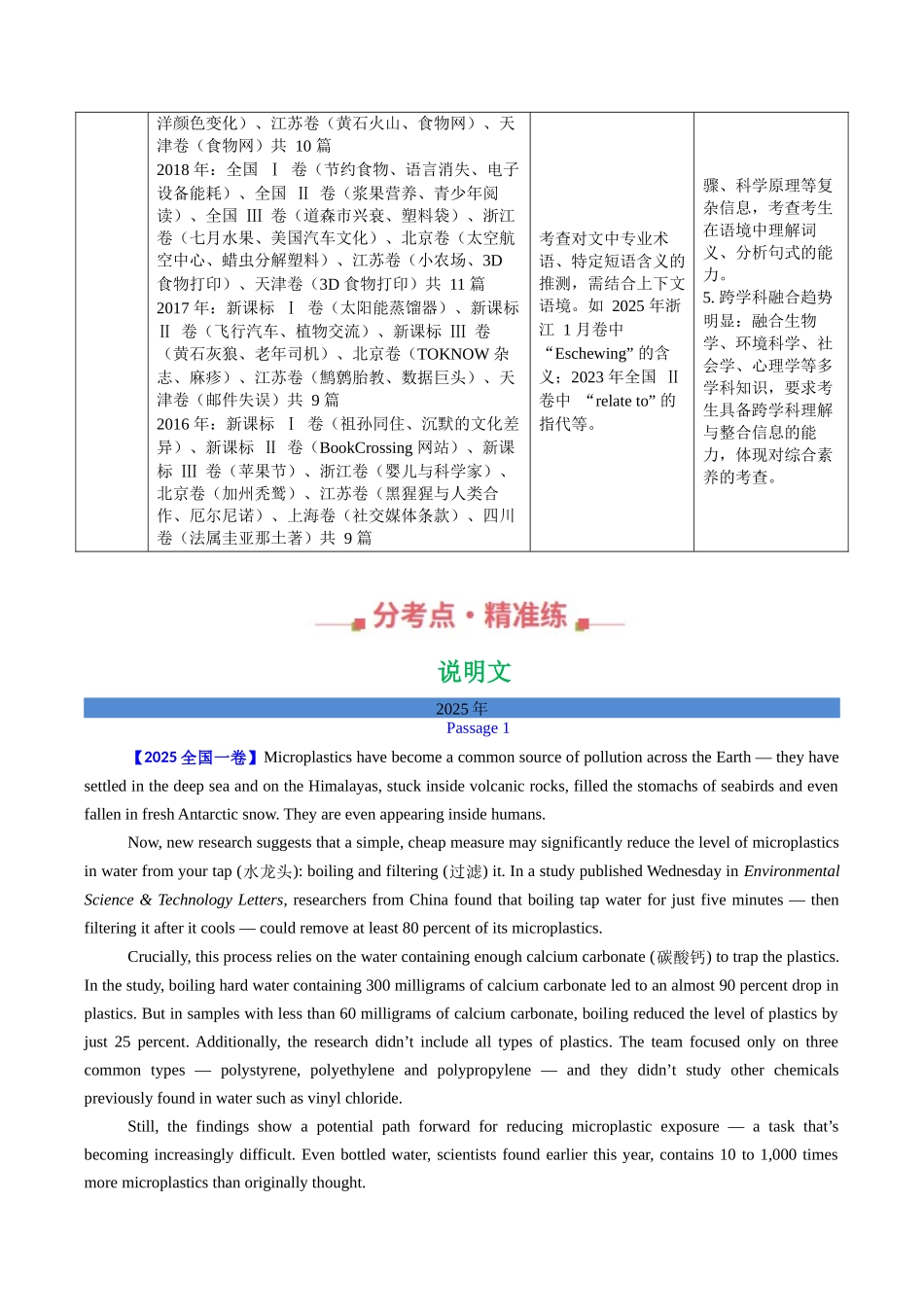 专题14 阅读理解说明文（全国通用）（学生版）.docx_第2页