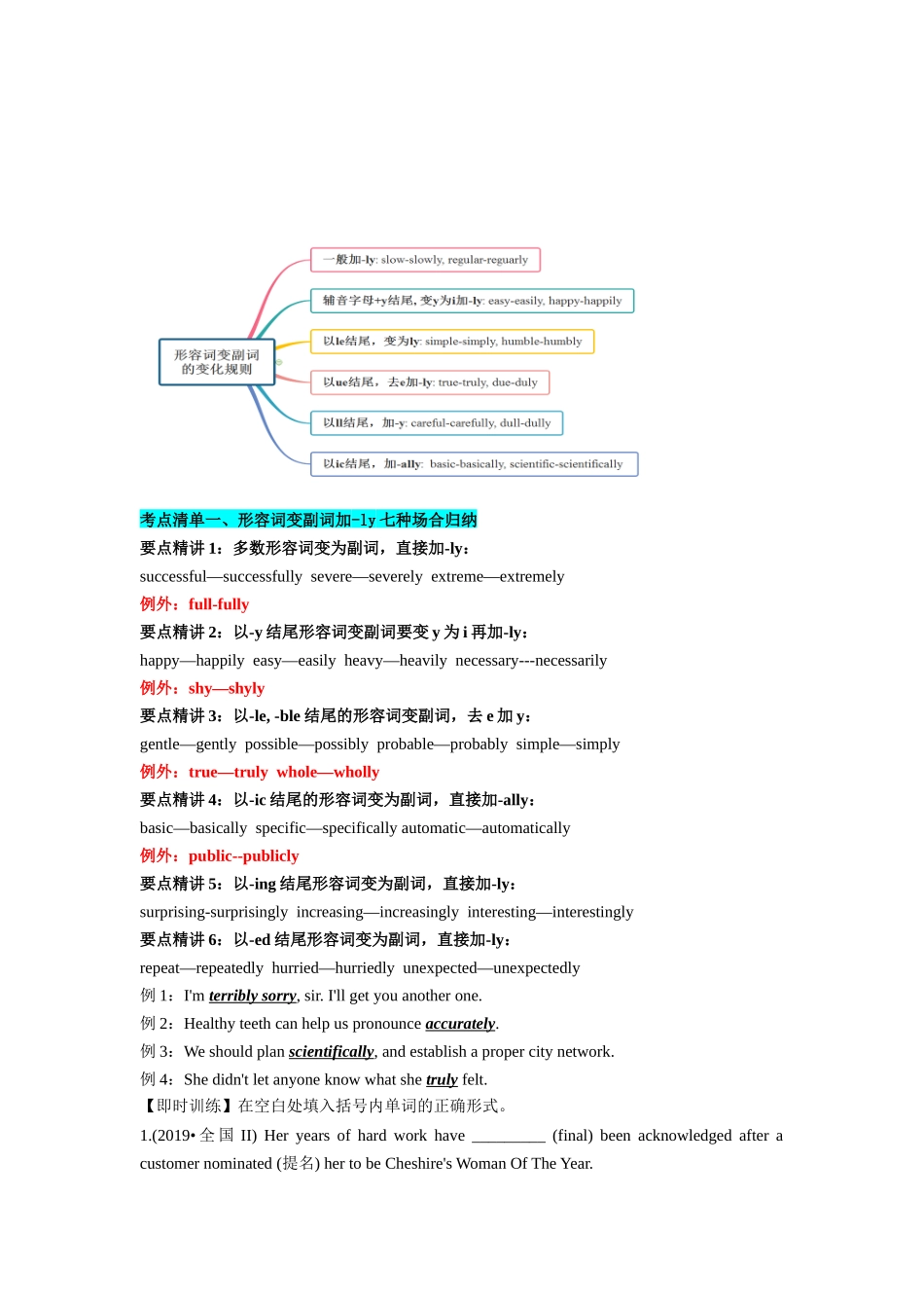 专题17 形容词副词六类15个考点(清单)-2024年高考英语一轮复习知识清单(全国通用)解析版.docx_第2页