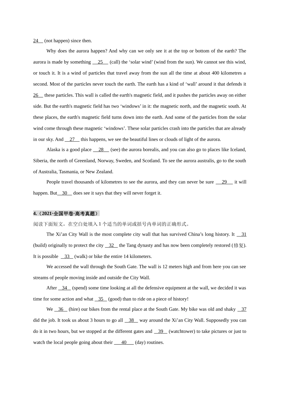 专题20 语法填空之人文与自然环境篇（学生版）.docx_第3页