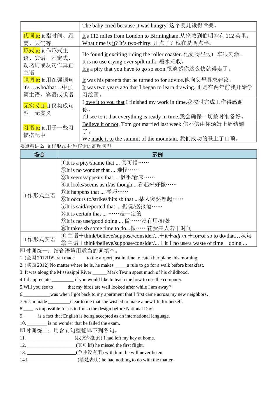 专题21 代词四大类八个要点(讲案)教师版.docx_第3页