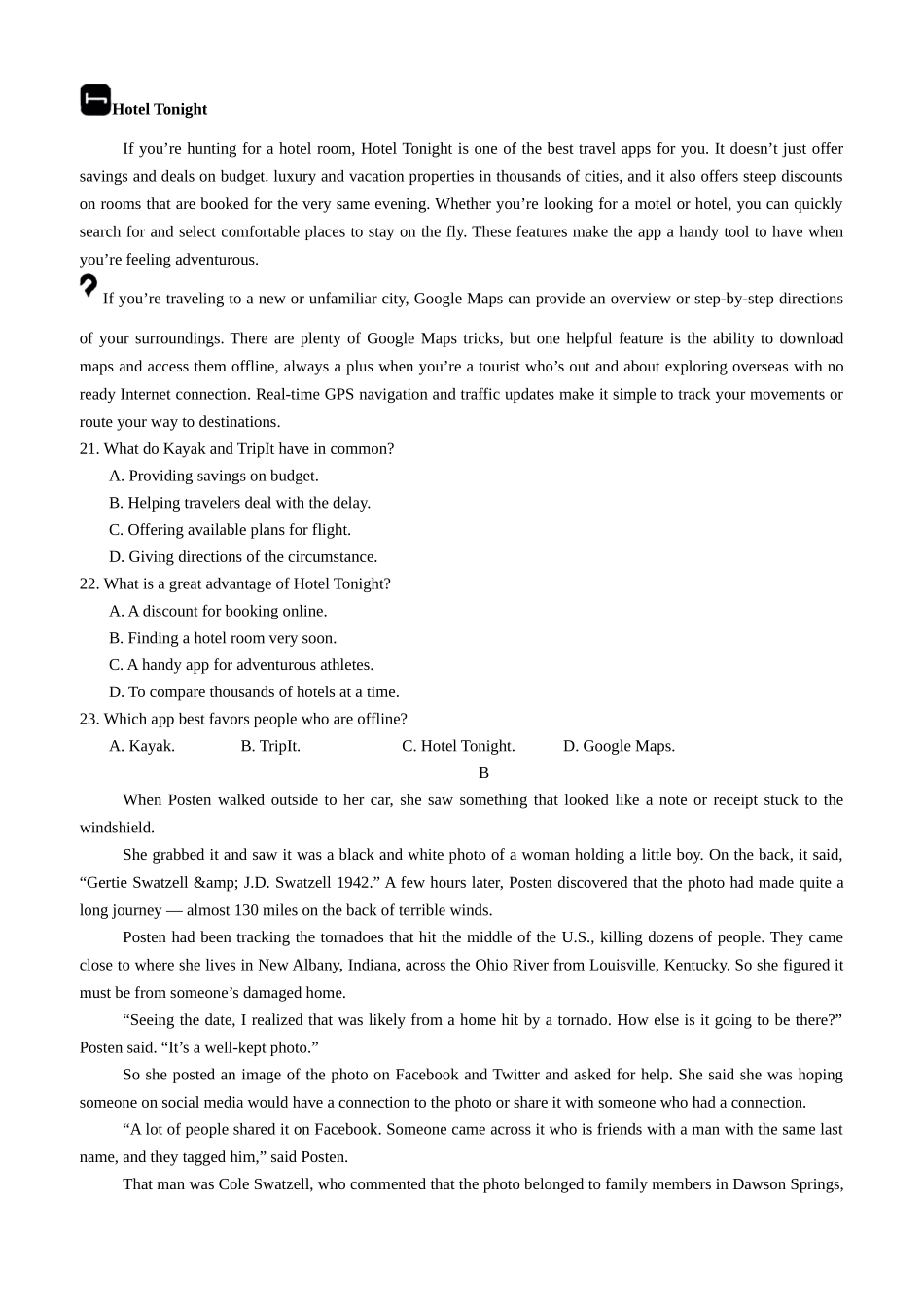 专题34 年高考英语猜想卷（新高考I卷）考试版.docx_第3页