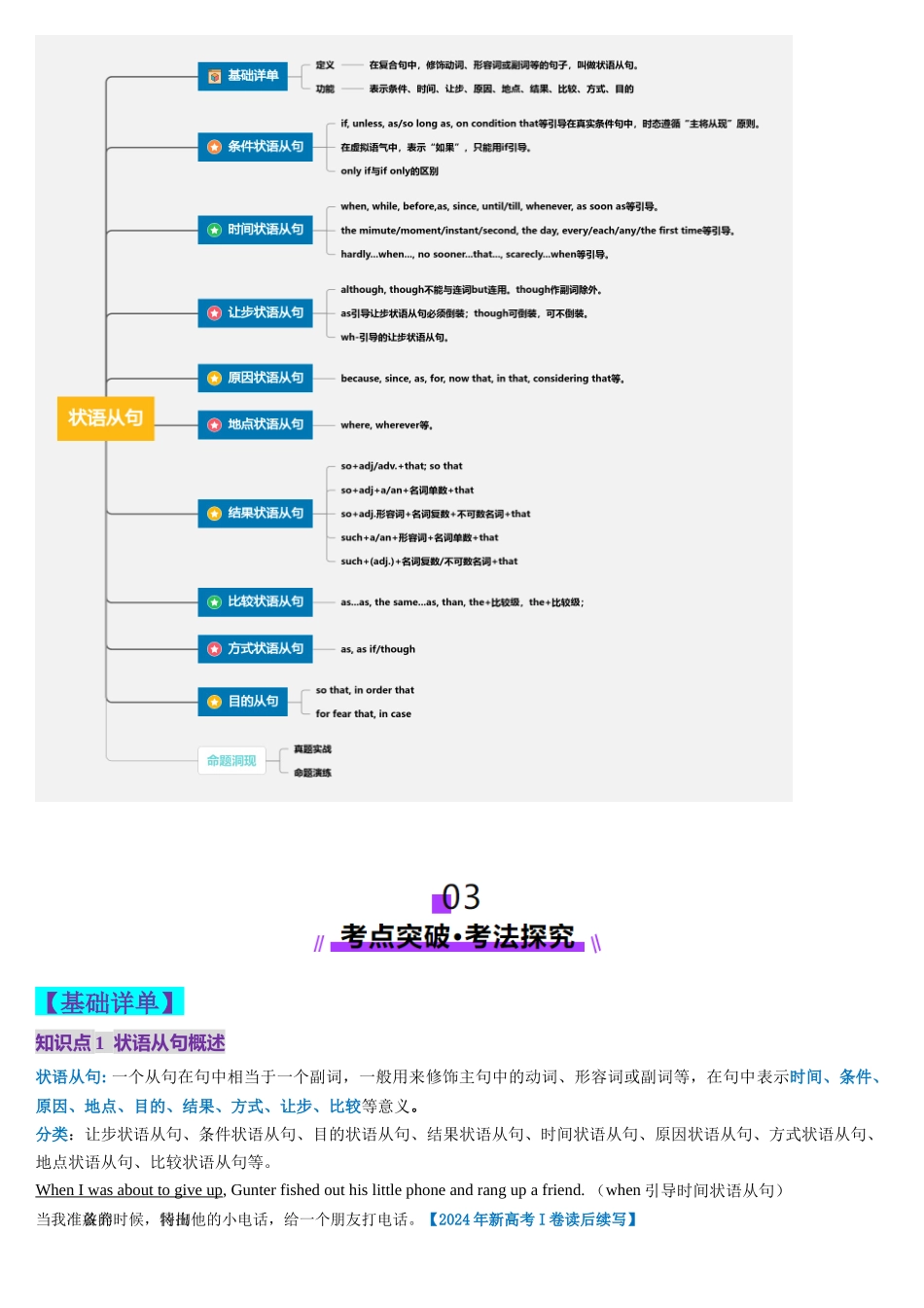 第23讲 状语从句(讲义)(教师版).docx_第3页