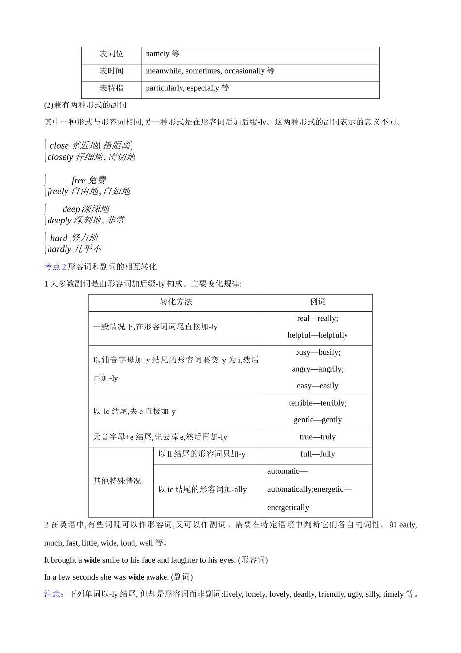 03 形容词与副词考查要点及应对策略(解析版).docx_第2页