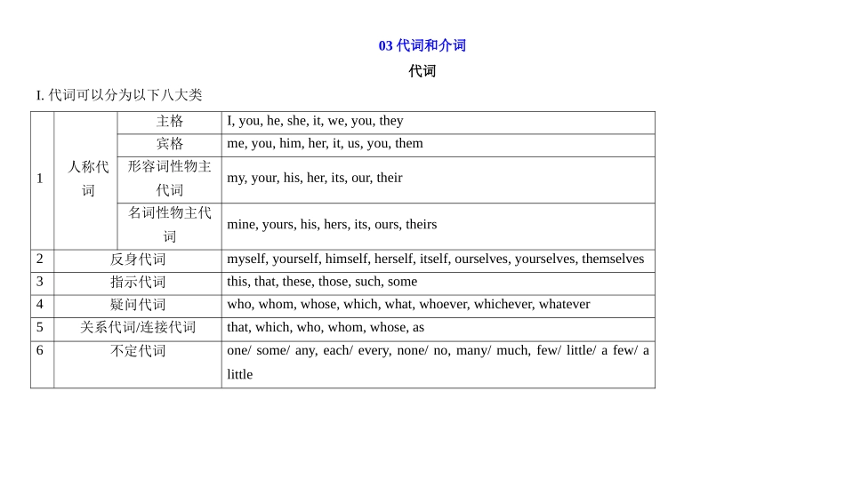 03代词与介词(解析版).docx_第1页
