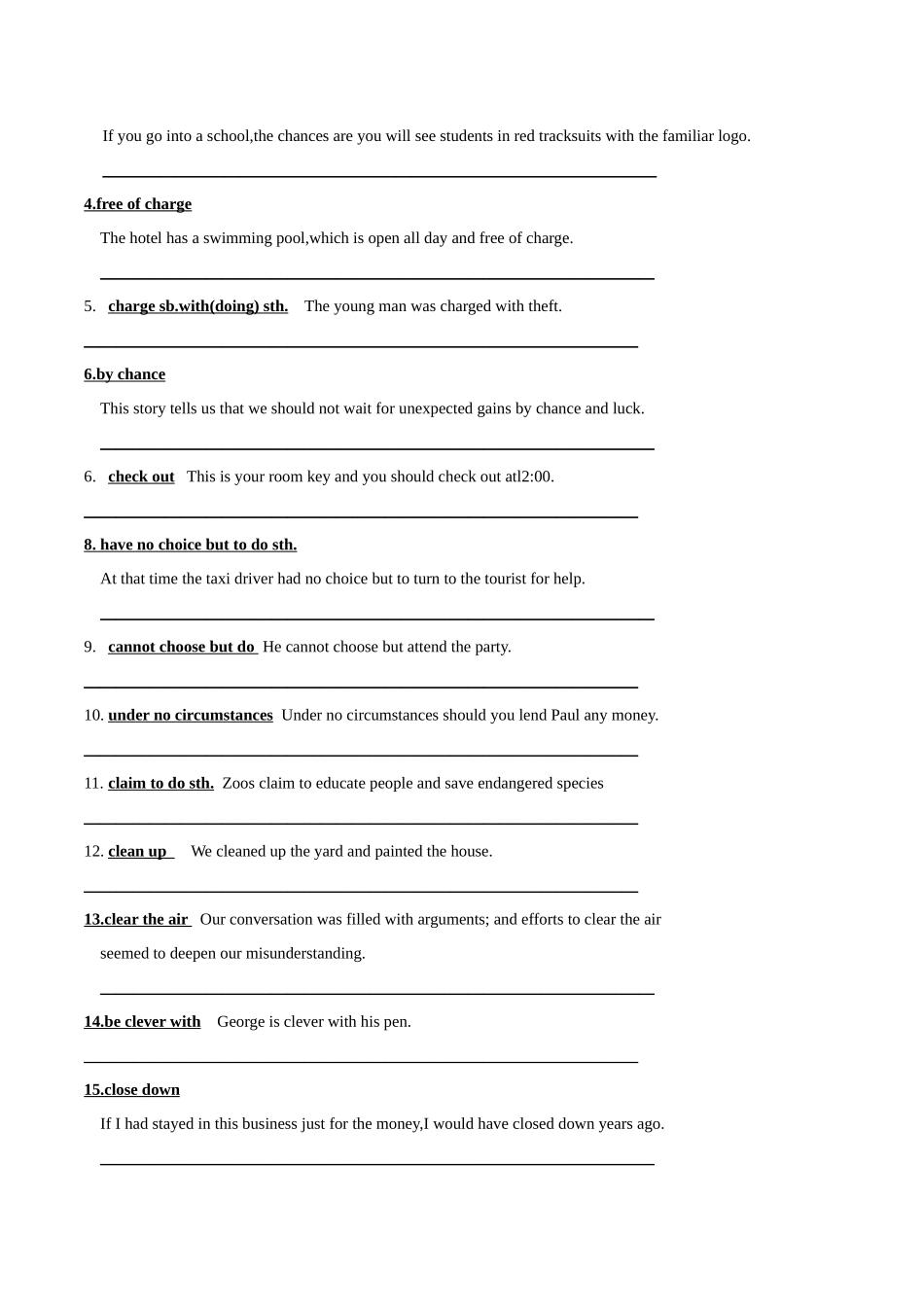 03高频短语切换记忆背涌30+汉泽英30+重要词汇情景20句熟练分辨+高考技巧四题型（原题）.docx_第3页