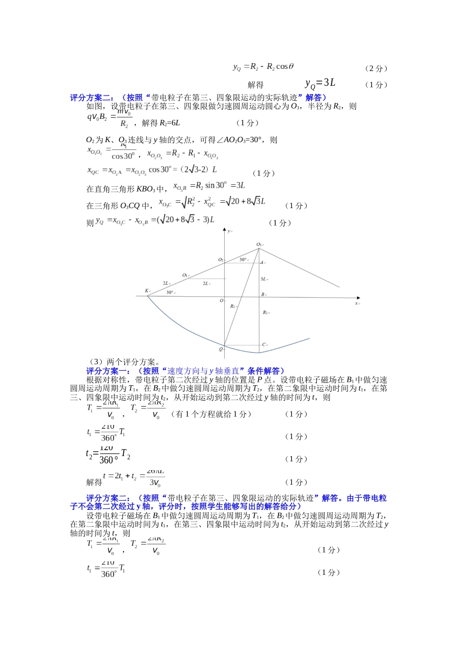 “元三维大联考”2023级高三第二次诊断考试物理答案.docx_第2页