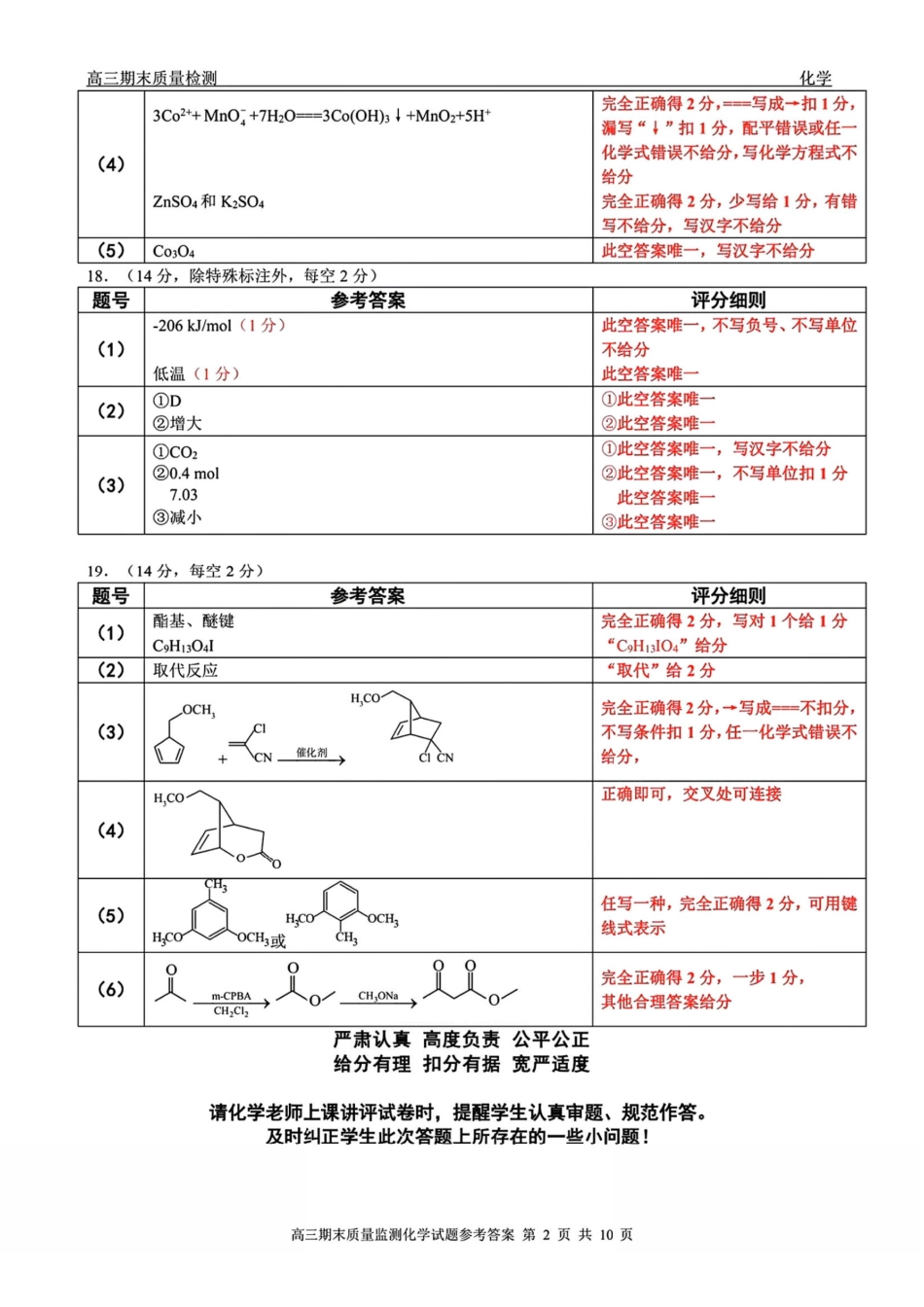 化学辽宁县级重点高中协作体2026届高三年级上学期期末质量监测(1.19-1.20).pdf_第2页
