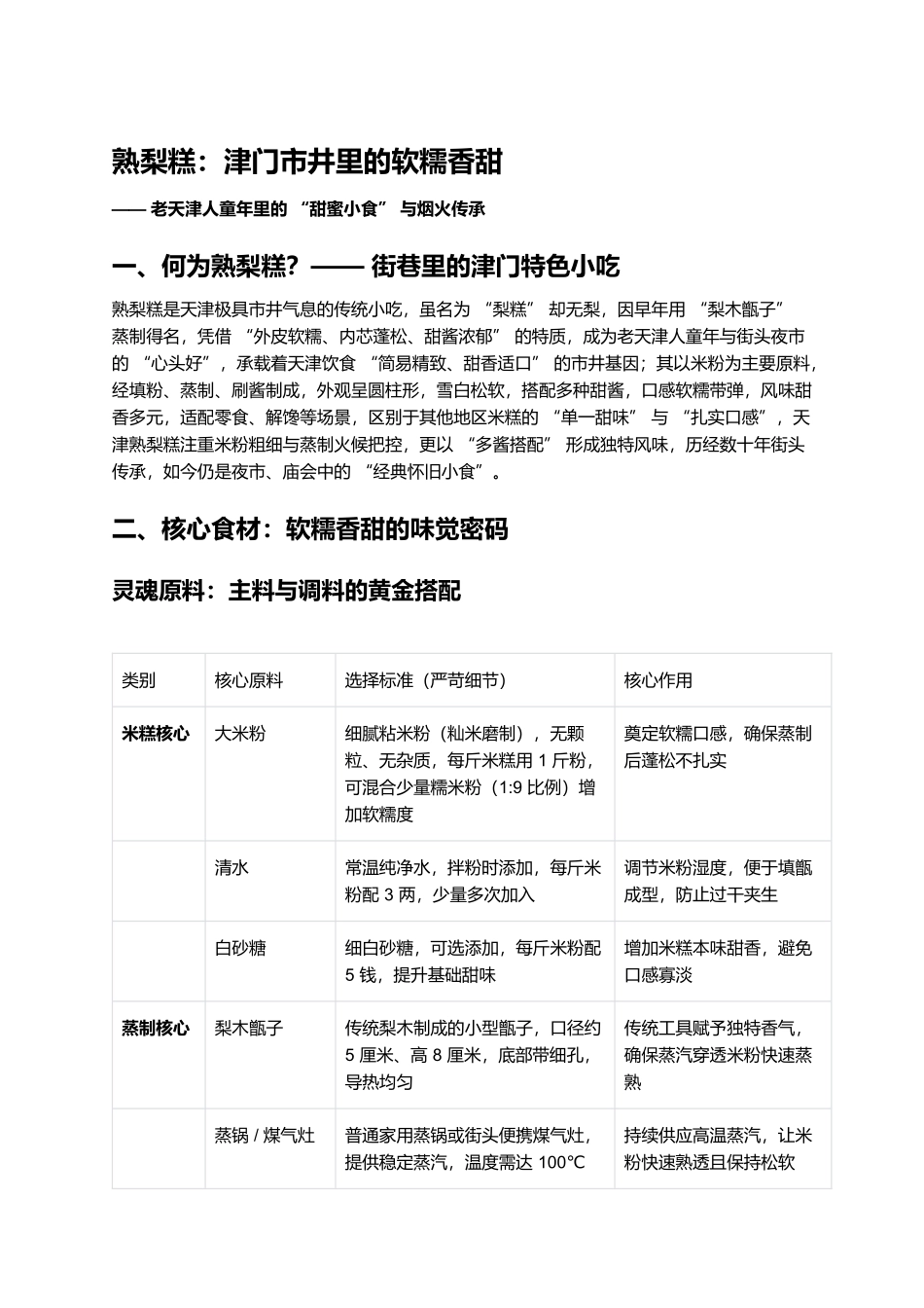 熟梨糕：津门市井里的软糯香甜.docx_第1页