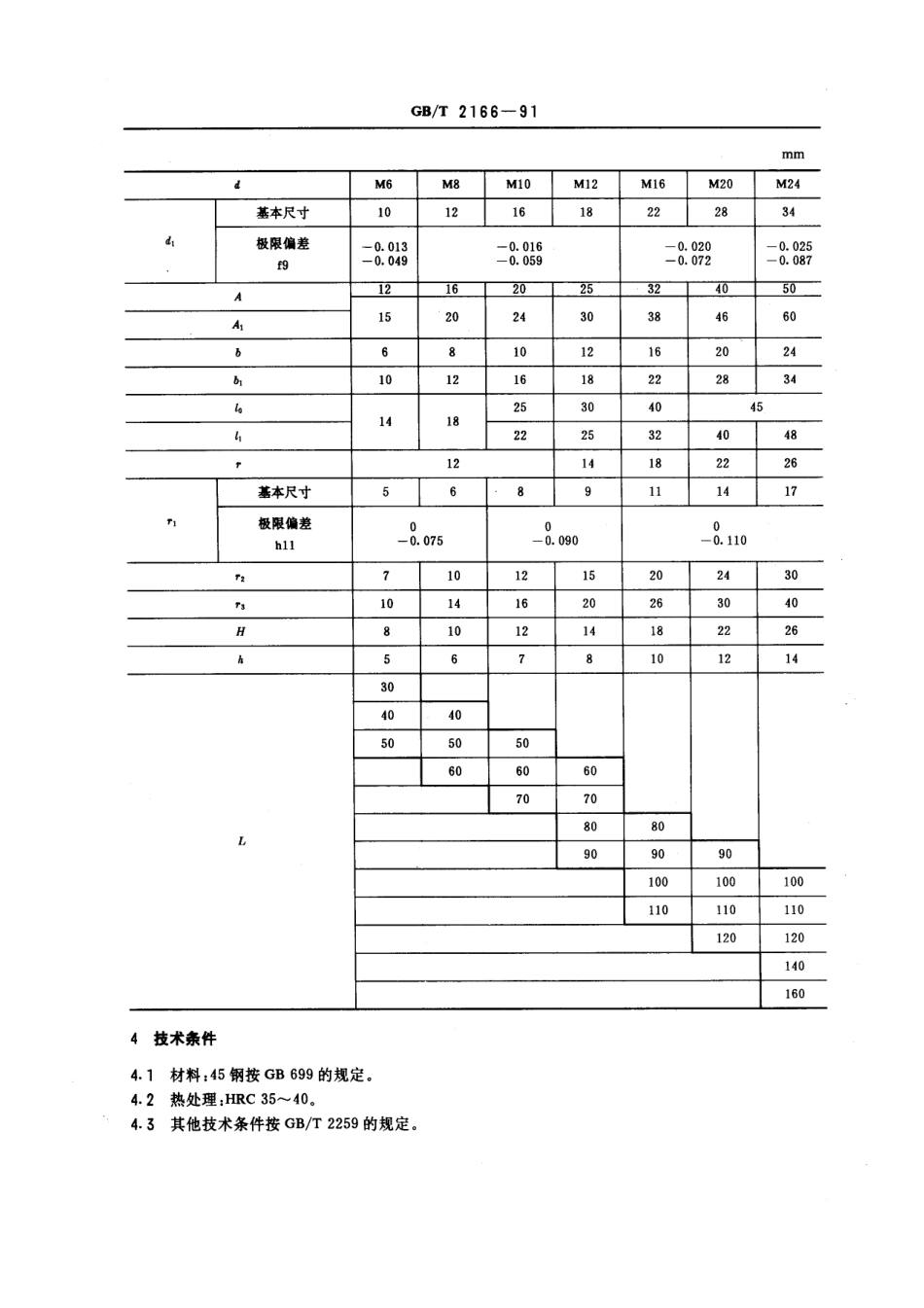 GB／T 2166-1991 机床夹具零件及部件 钩型螺栓.pdf_第2页