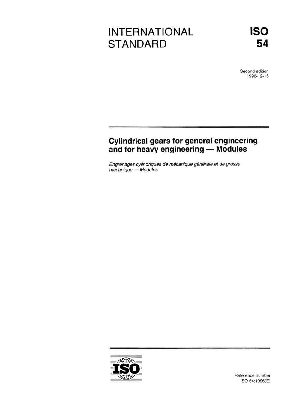 ISO 00054-1996 scan.pdf_第1页
