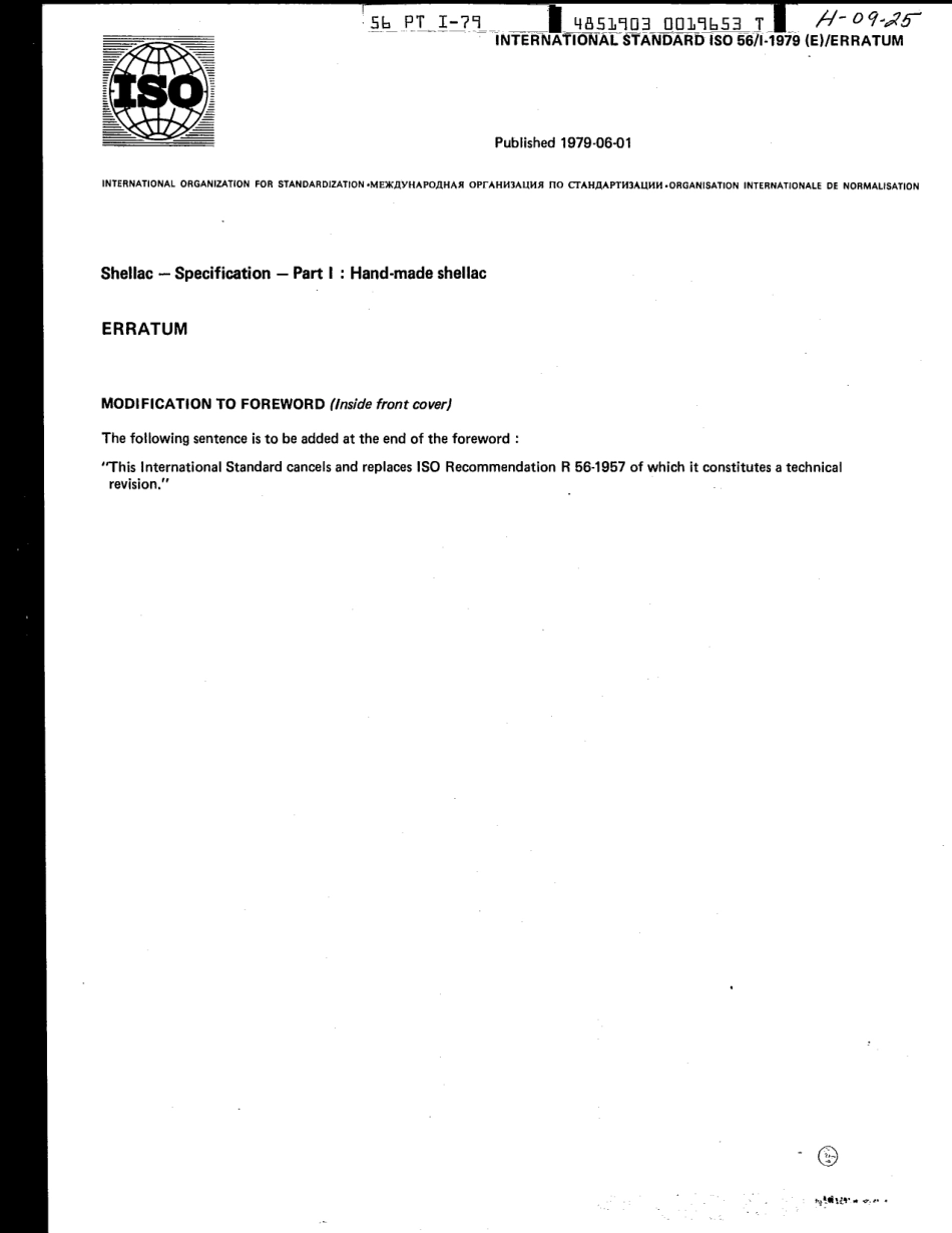 ISO 00056-1-1979 scan.pdf_第1页