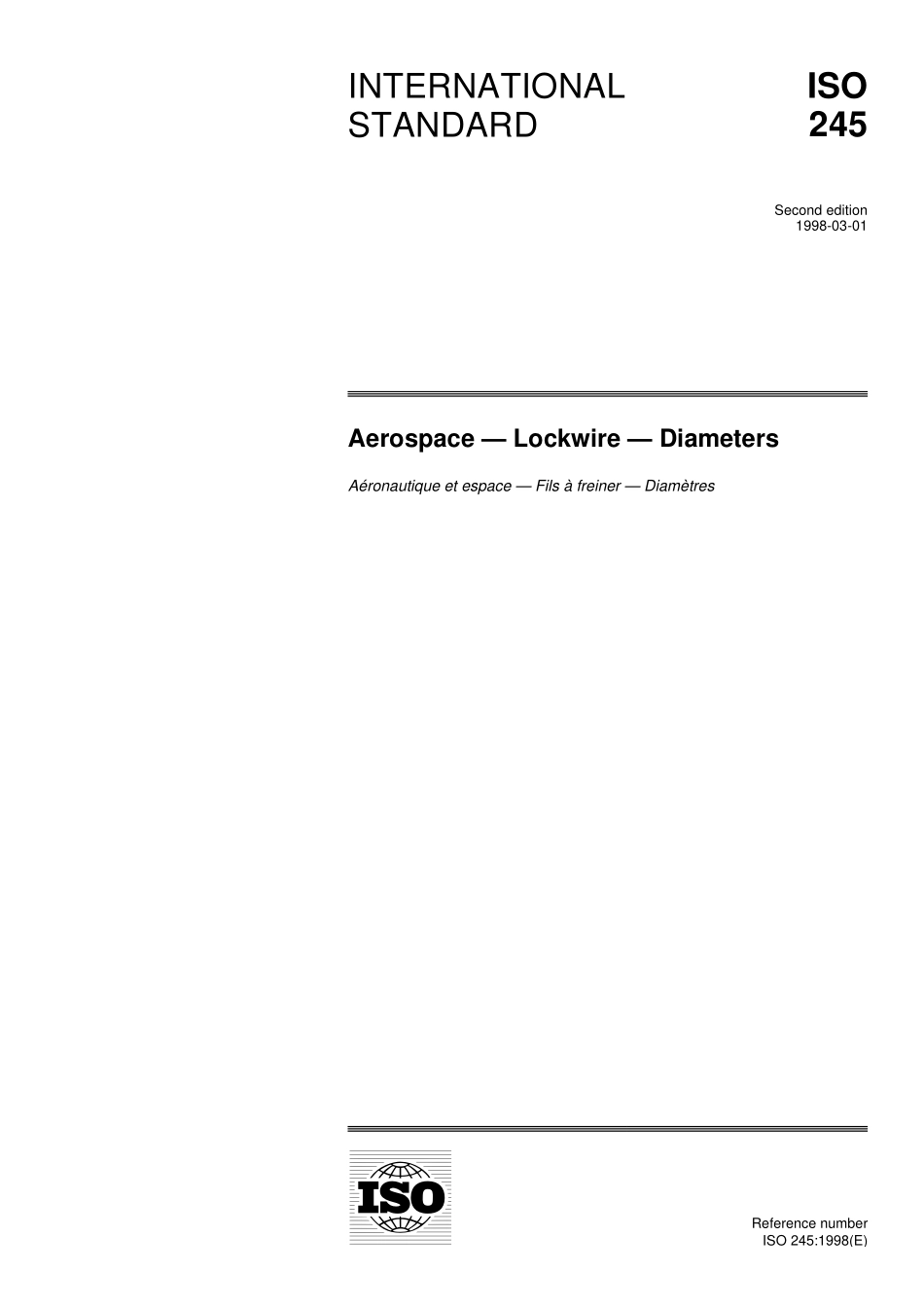 ISO 00245-1998.pdf_第1页