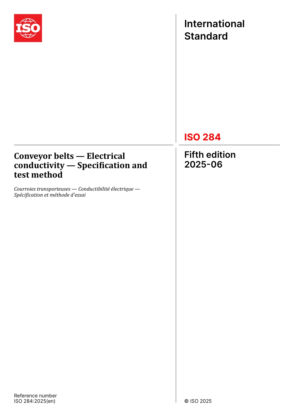 ISO 00284-2025.pdf_第1页