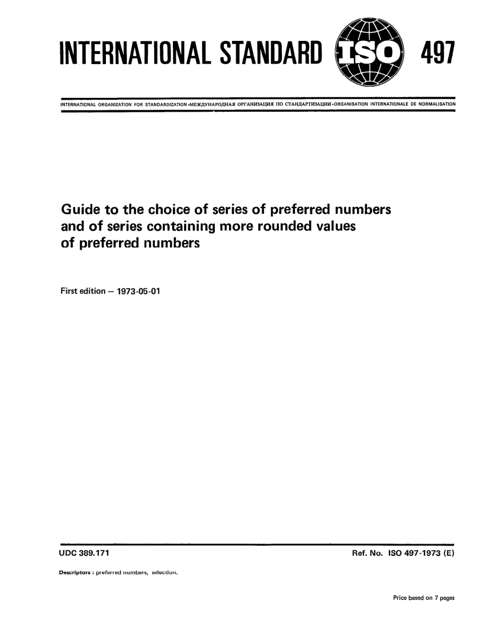 ISO 00497-1973 scan.pdf_第1页