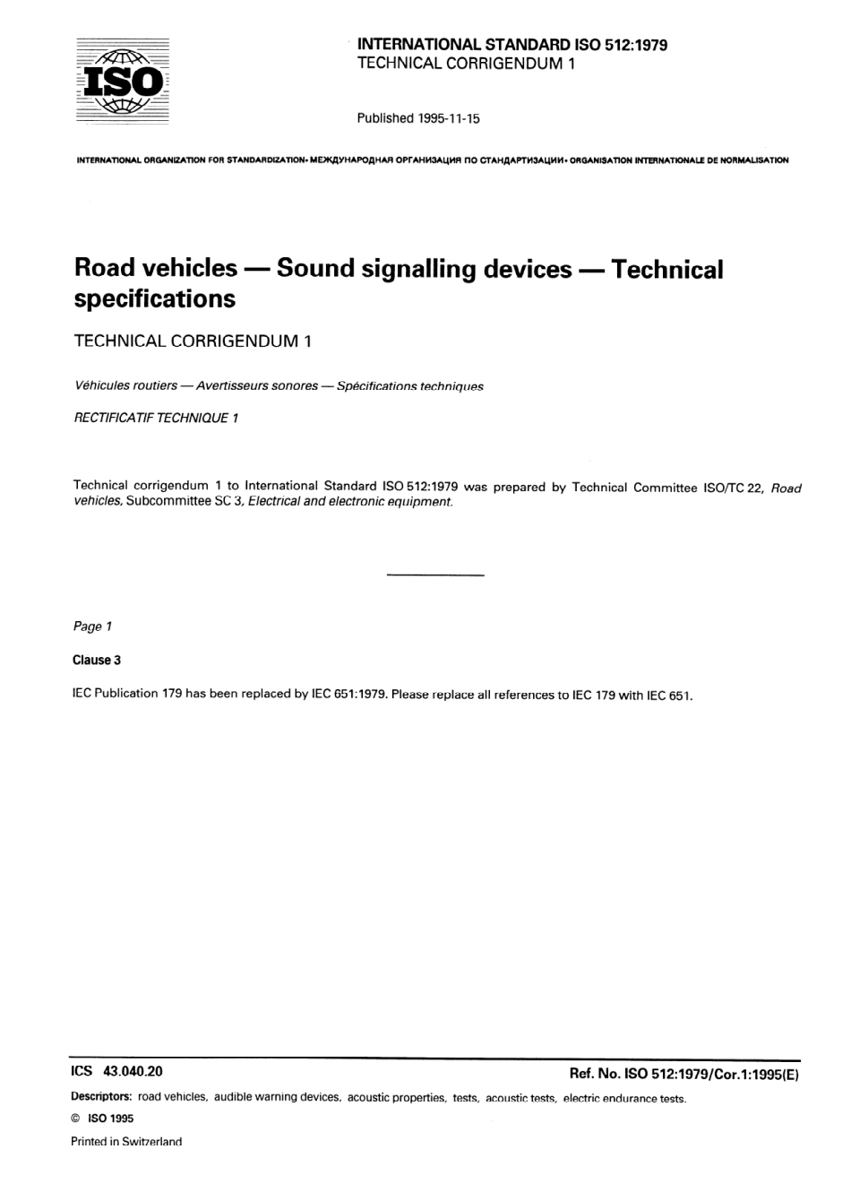 ISO 00512-1979 cor1-1995 scan.pdf_第1页