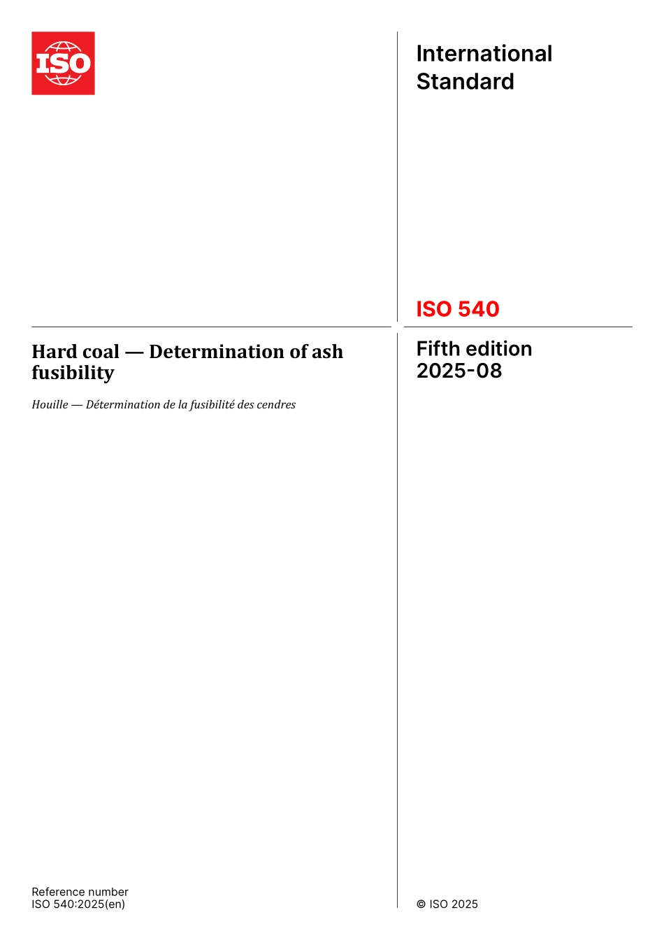 ISO 00540-2025.pdf_第1页