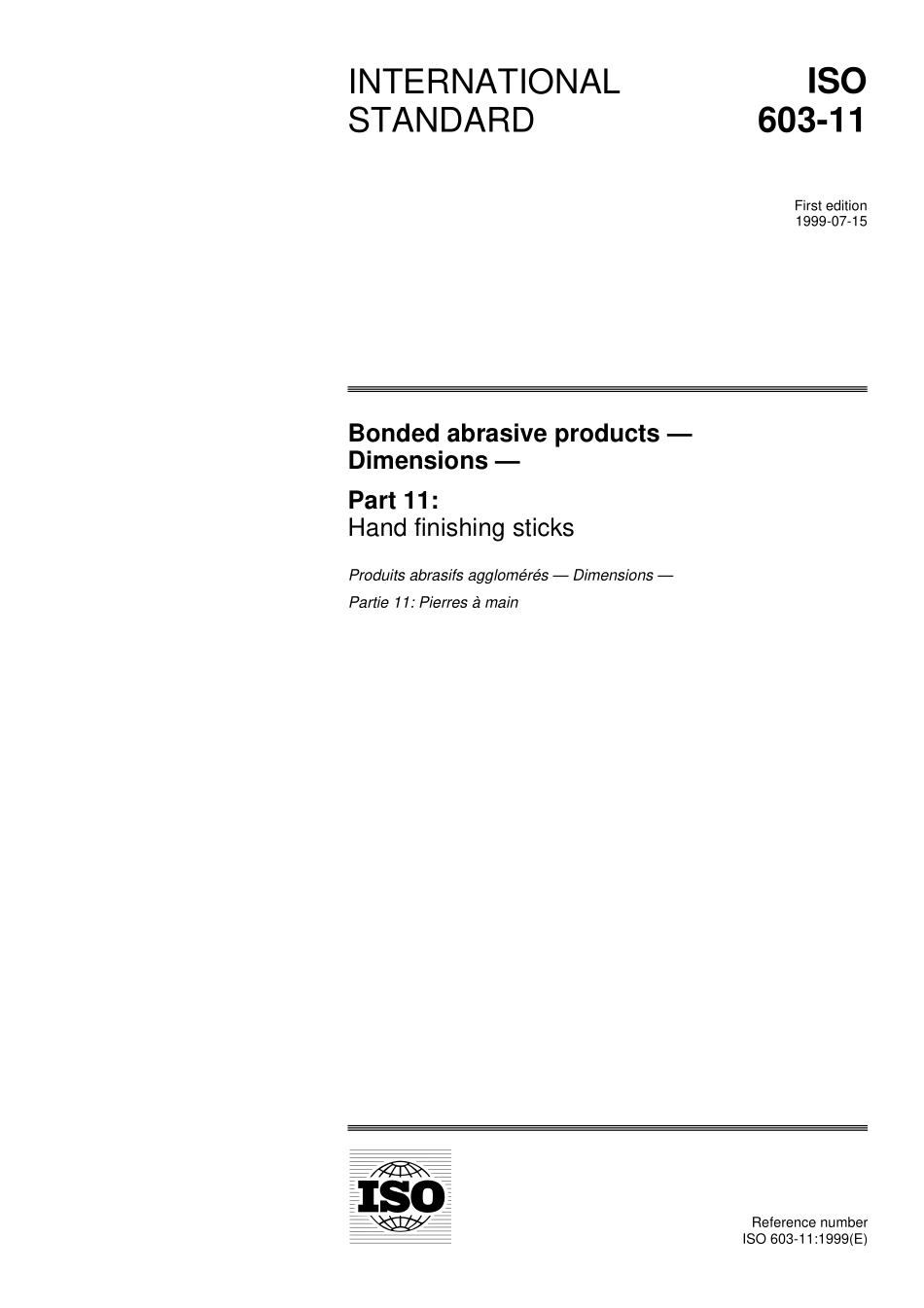 ISO 00603-11-1999.pdf_第1页