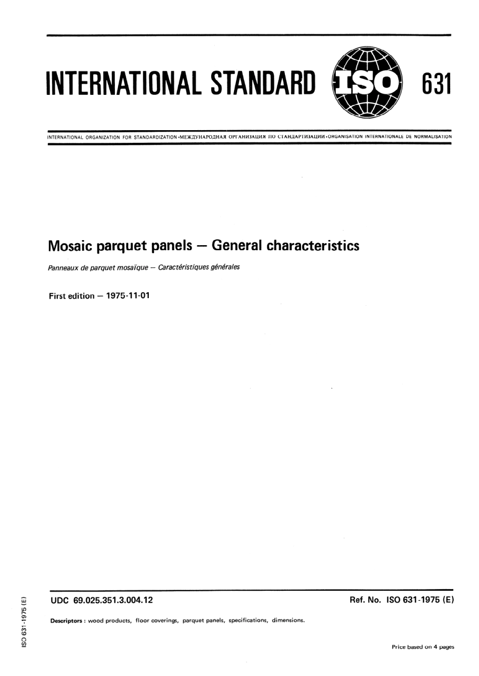 ISO 00631-1975 scan.pdf_第1页