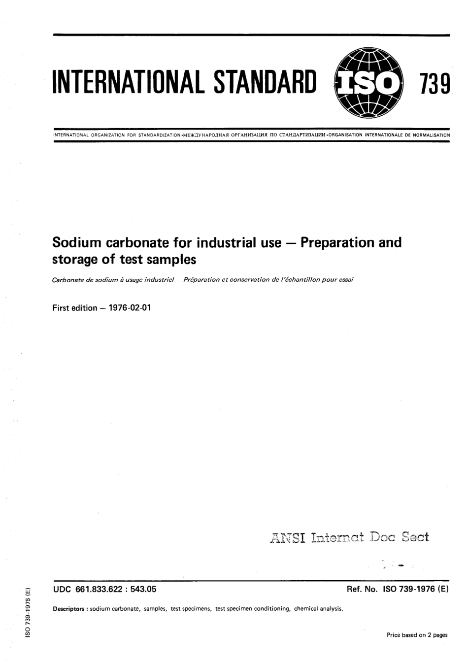 ISO 00739-1976 scan.pdf_第1页