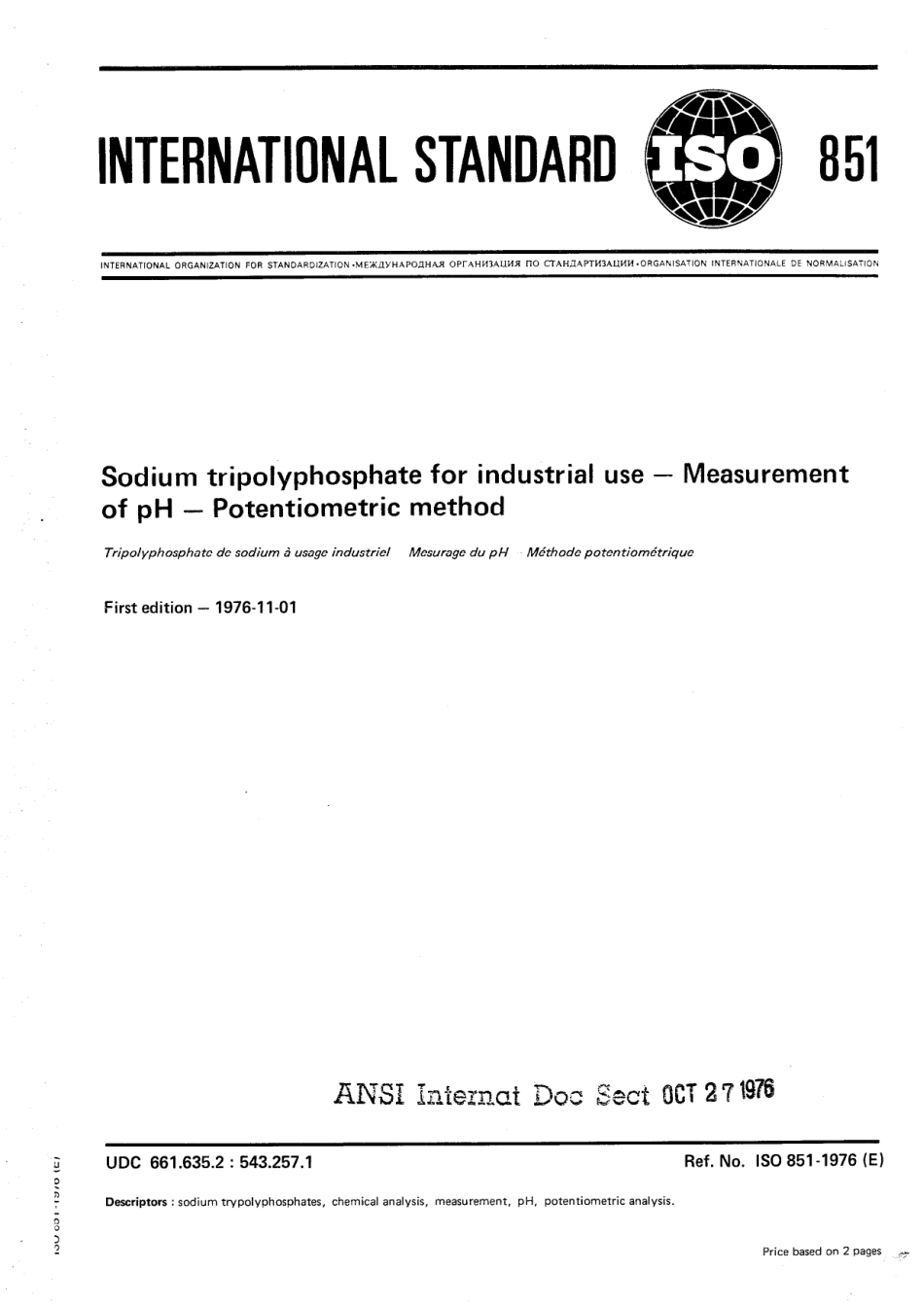 ISO 00851-1976 scan.pdf_第1页