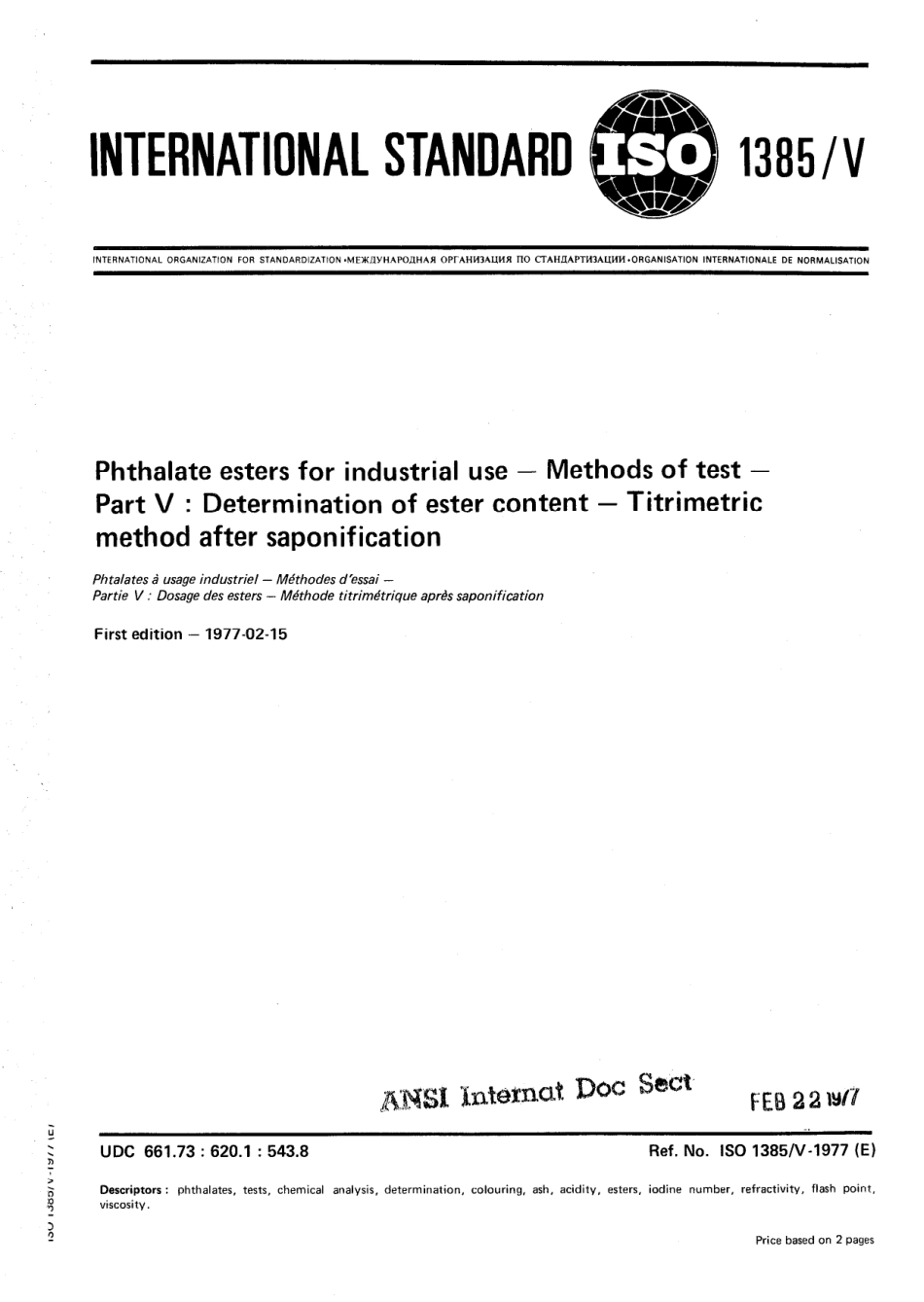 ISO 01385-5-1977 scan.pdf_第1页