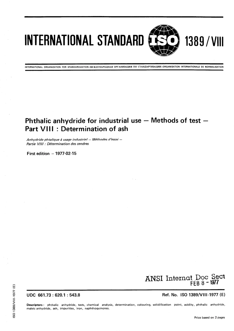 ISO 01389-8-1977 scan.pdf_第1页