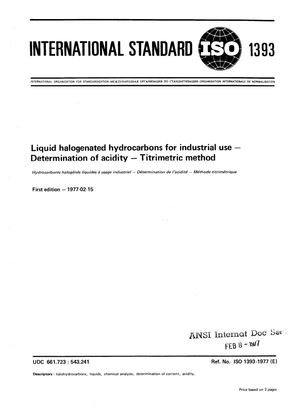 ISO 01393-1977 scan.pdf_第1页