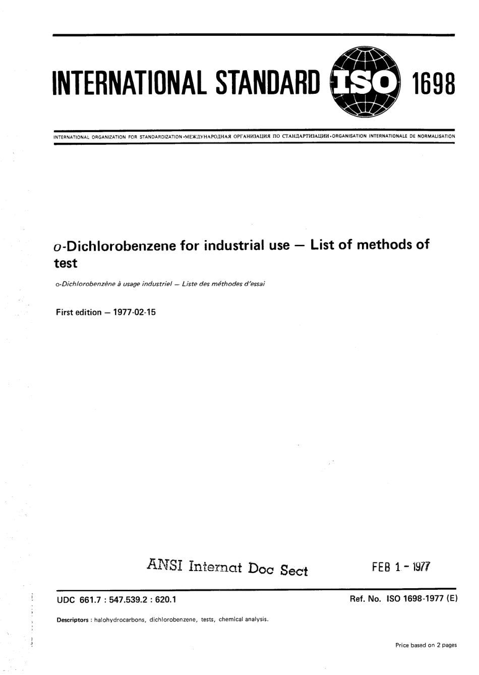 ISO 01698-1977 scan.pdf_第1页