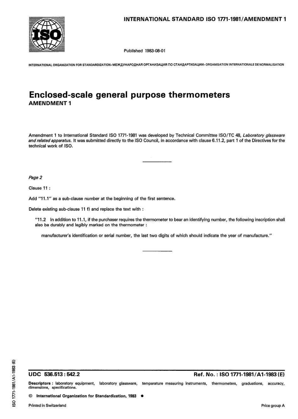 ISO 01771-1981 amd1-1983 scan.pdf_第1页