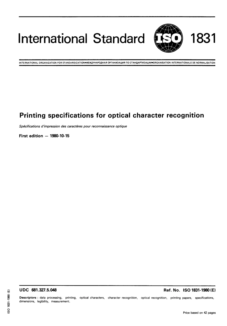 ISO 01831-1980 scan.pdf_第1页