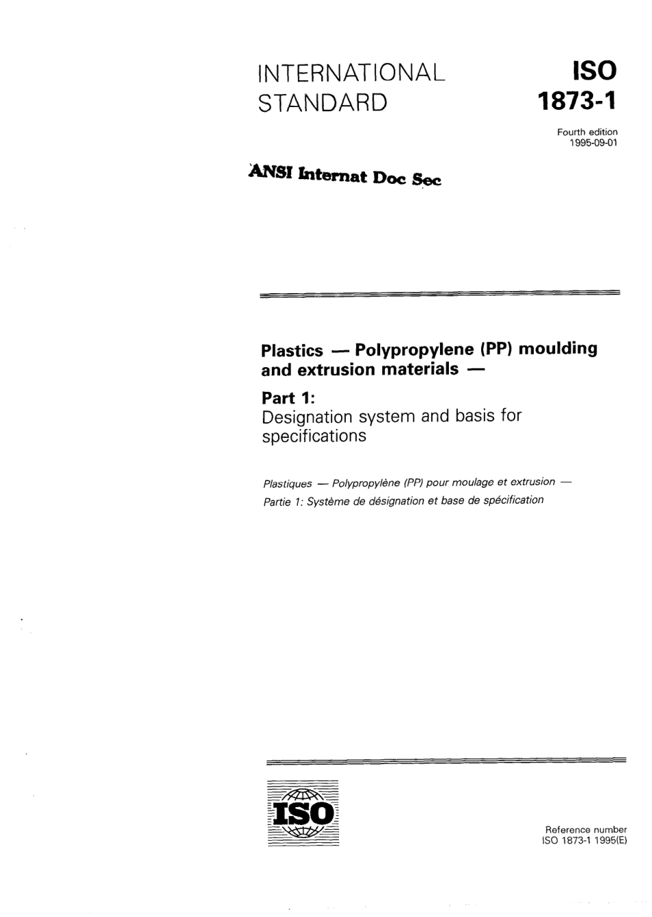 ISO 01873-1-1995 scan.pdf_第1页