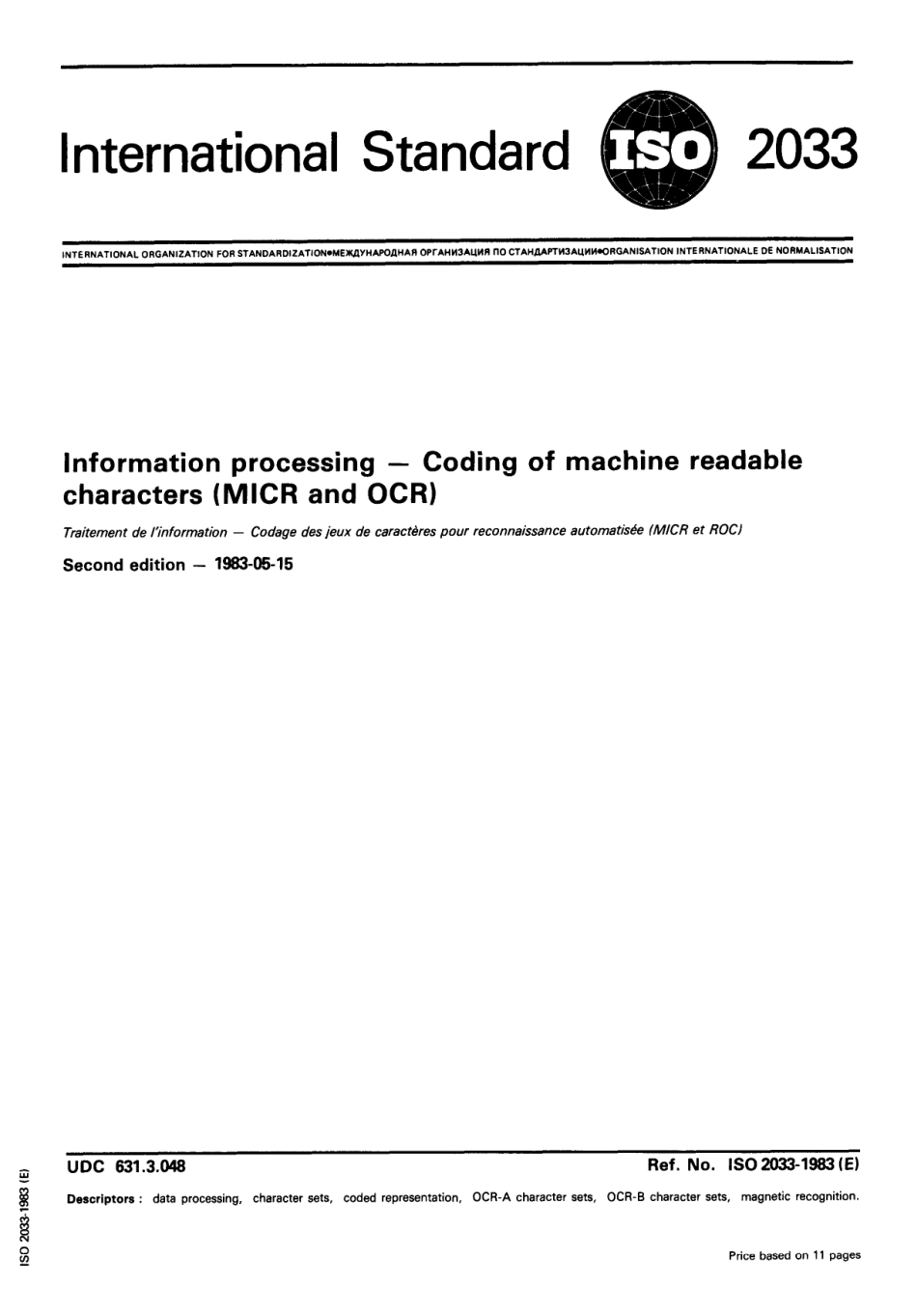 ISO 02033-1983 scan.pdf_第1页