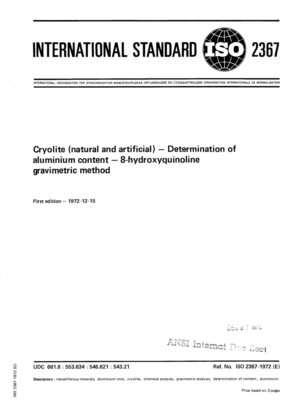 ISO 02367-1972 scan.pdf_第1页