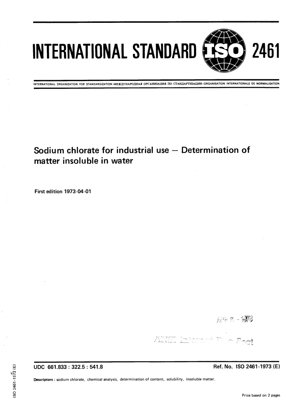 ISO 02461-1973 scan.pdf_第1页