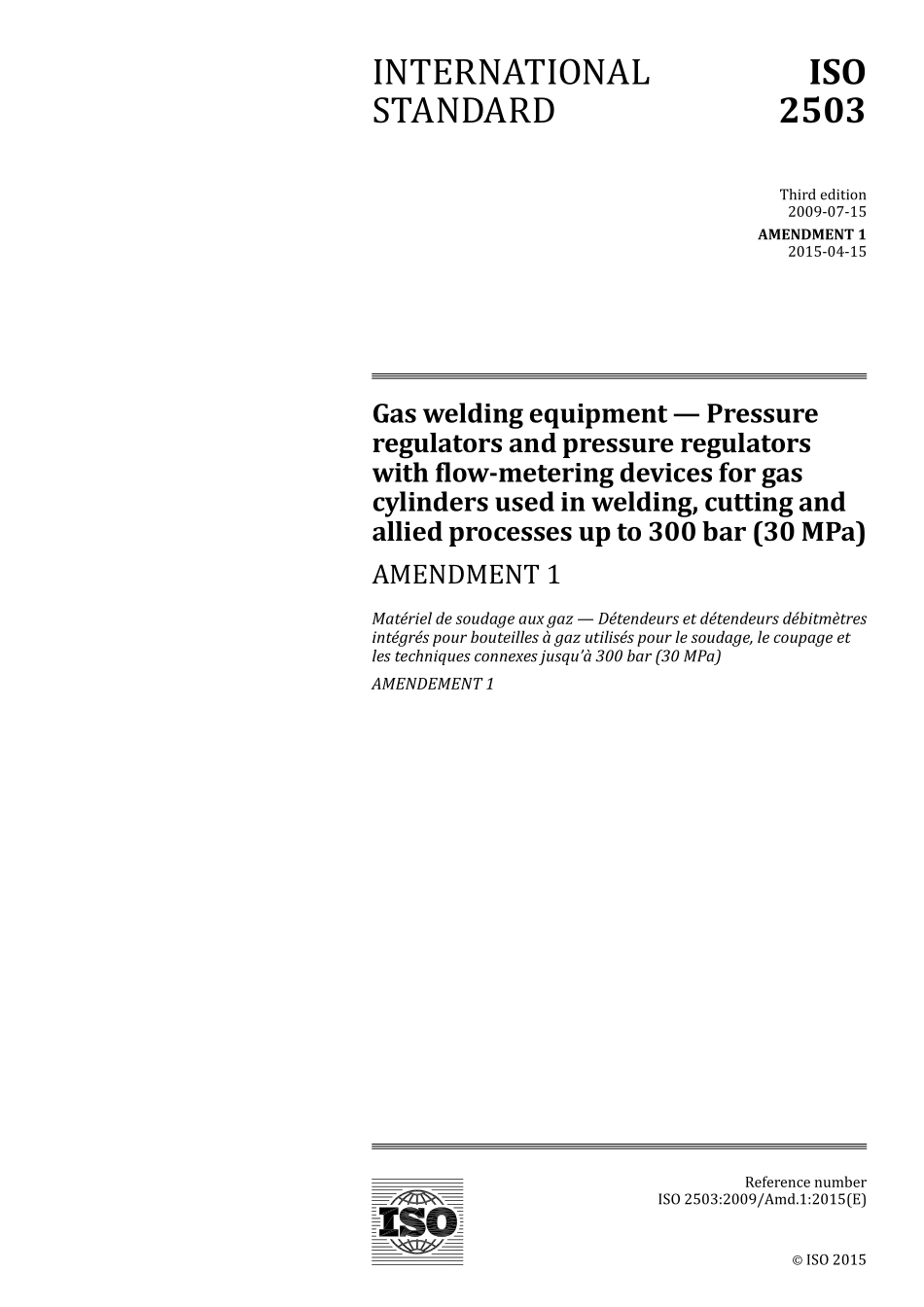 ISO 02503-2009 amd1-2015.pdf_第1页
