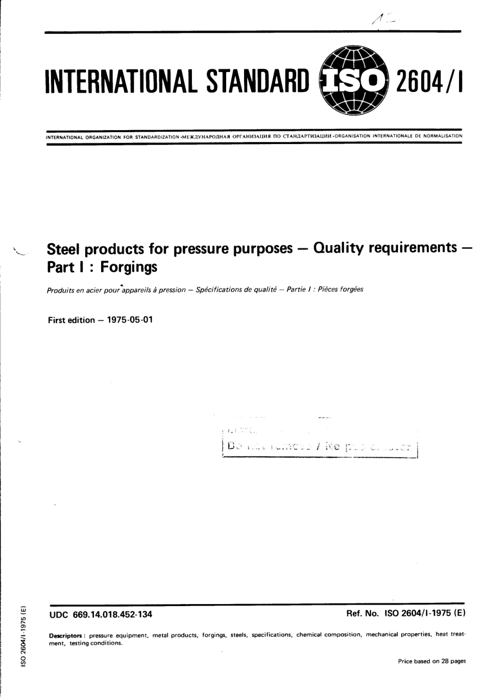 ISO 02604-1-1975 scan.pdf_第1页