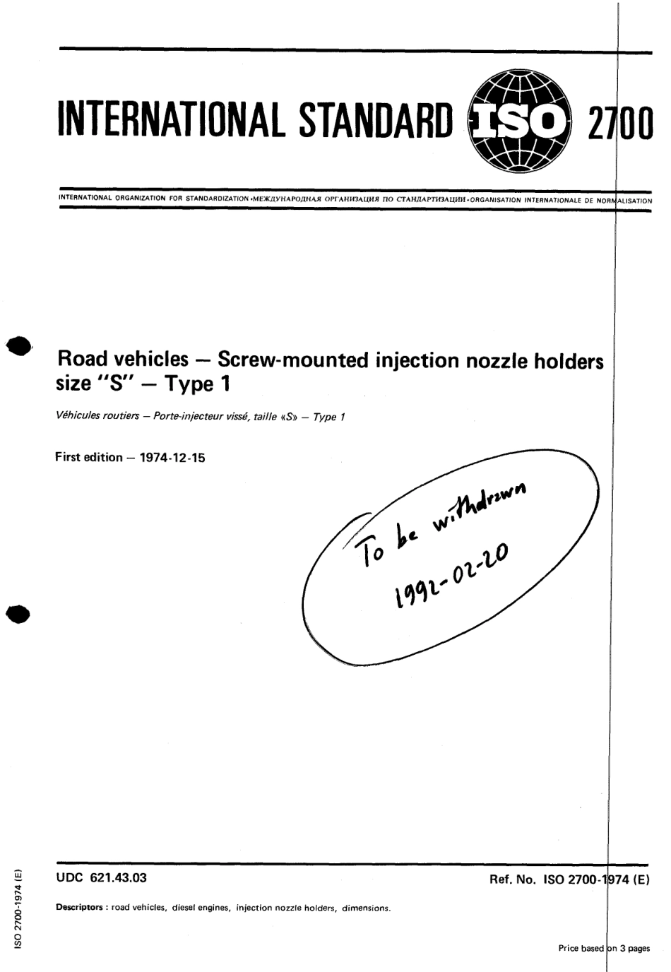 ISO 02700-1974 scan.pdf_第1页