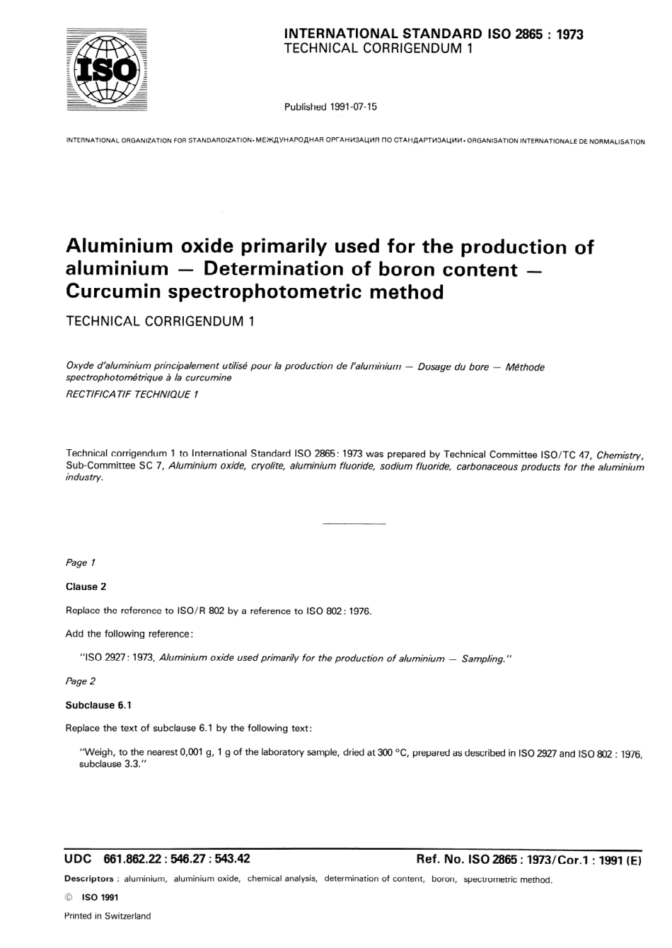 ISO 02865-1973 cor1-1991 scan.pdf_第1页
