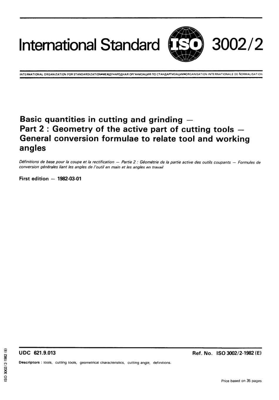 ISO 03002-2-1982 scan.pdf_第1页