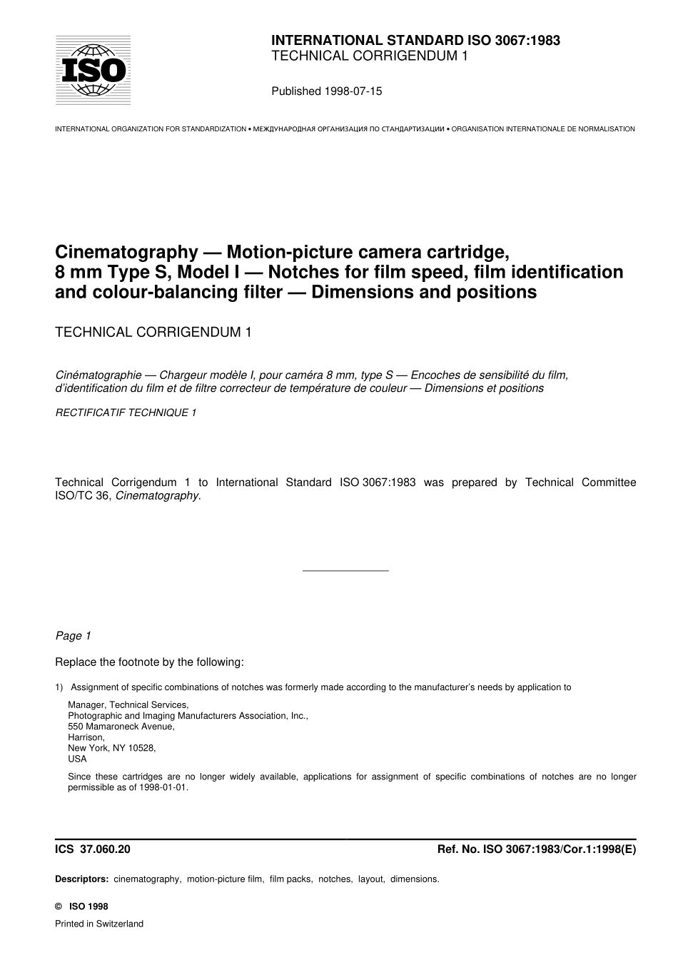 ISO 03067-1983 cor1-1998.pdf_第1页
